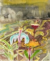 Garden Pond V
2005, acrylic on paper, 13 x 11 inches, (22 x 20 inches framed)
© Copyright 2005 Robert Warrens
